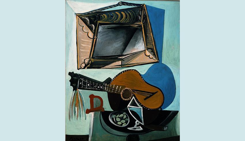 Натюрморт с гитарой | Пабло Пикассо (1942)