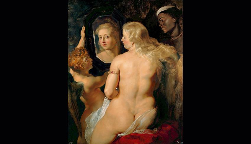 Венера перед зеркалом | Питер Пауль Рубенс (около 1615). ЛИХТЕНШТЕЙН. Княжеские коллекции, Вадуц-Вена