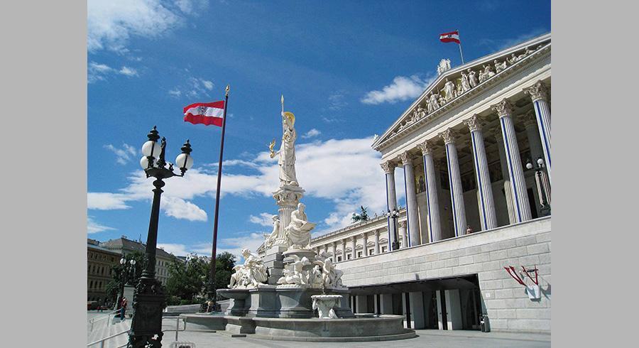 Здание австрийского Парламента