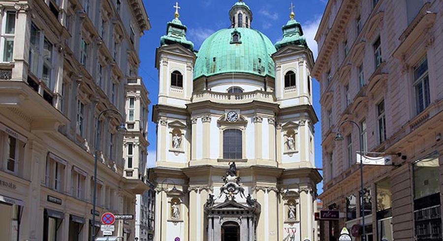 Церковь св. Петра Петерскирхе в Вене