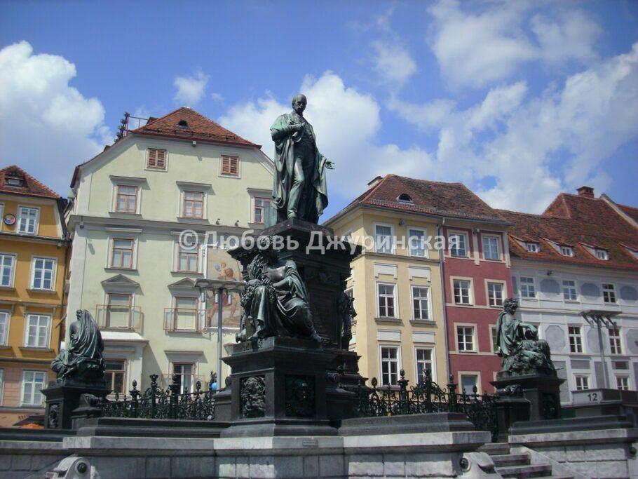 Фонтан эрцгерцога Иоганна в Граце