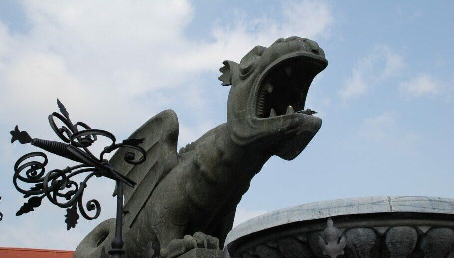 Дракон из Клагенфурта, Каринтия, Австрия