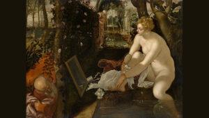 Сусанна и старцы, Тинторетто, 1555 - 1556 годы