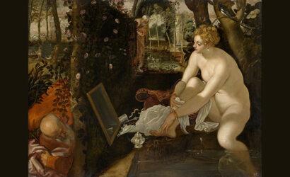 Сусанна и старцы, Тинторетто, 1555 - 1556 годы