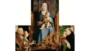 Алтарь Сан-Кассиано, Антонелло да Мессина